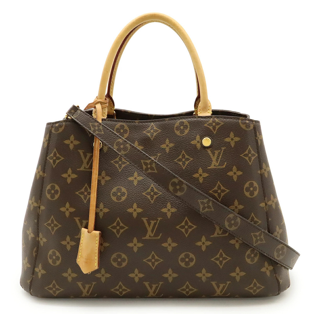 LOUIS VUITTON Monogram Montaigne 2way Shoulder Bag Hobo